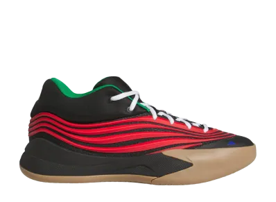 adidas Dame 10 "Core Black/Pure Ruby"