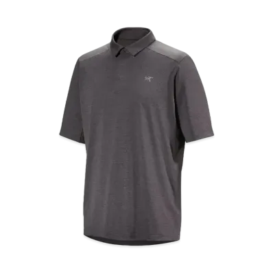 ARC'TERYX Cormac Polo Short Sleeve Men's "Black Heather"