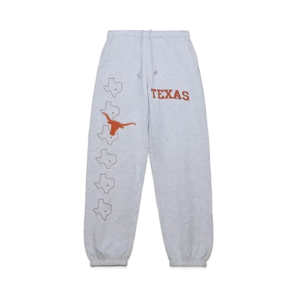 Travis Scott x M&N x University Of Texas Sweats "Grey"