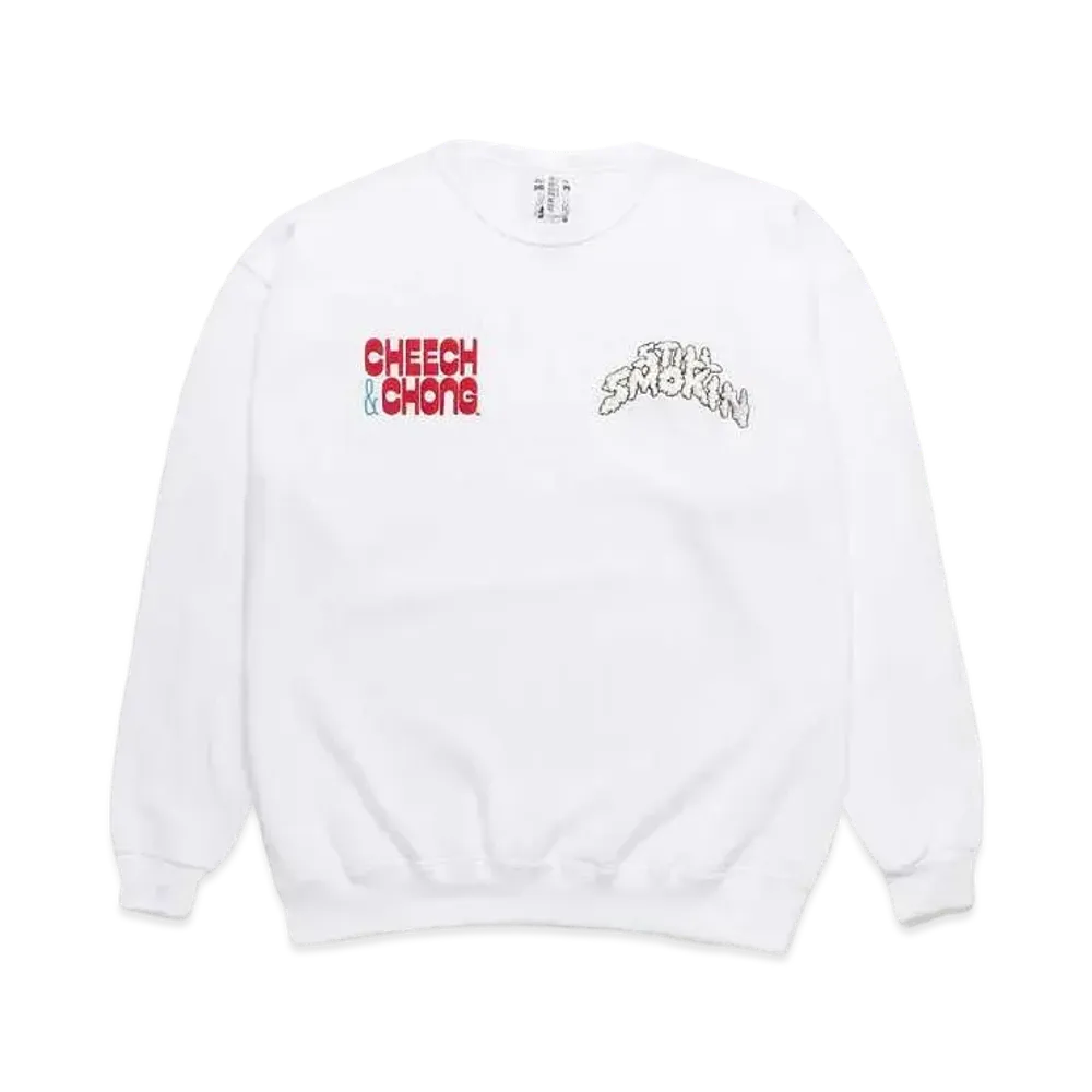 WACKO MARIA STILL SMOKIN' / SWEAT SHIRT #3 "White"
