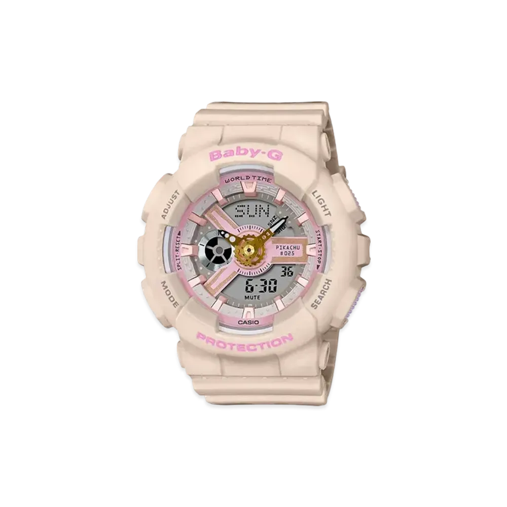 Casio G-Shock Baby G x Pikachu 25th Anniversary BA110PKC-4A - 43mm in Resin