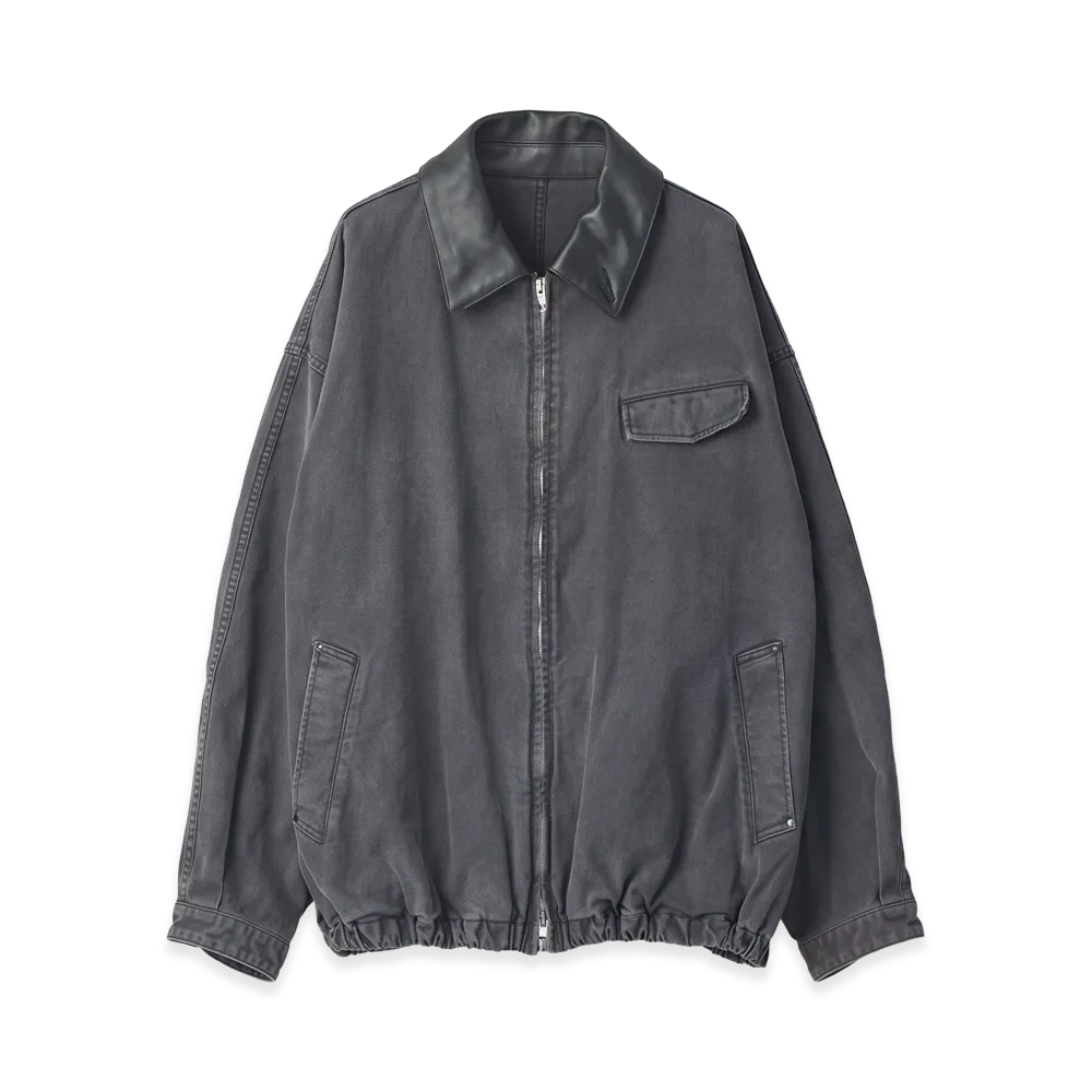 ssstein Sulfur Dyed Oxford Vintage Jacket "Black"
