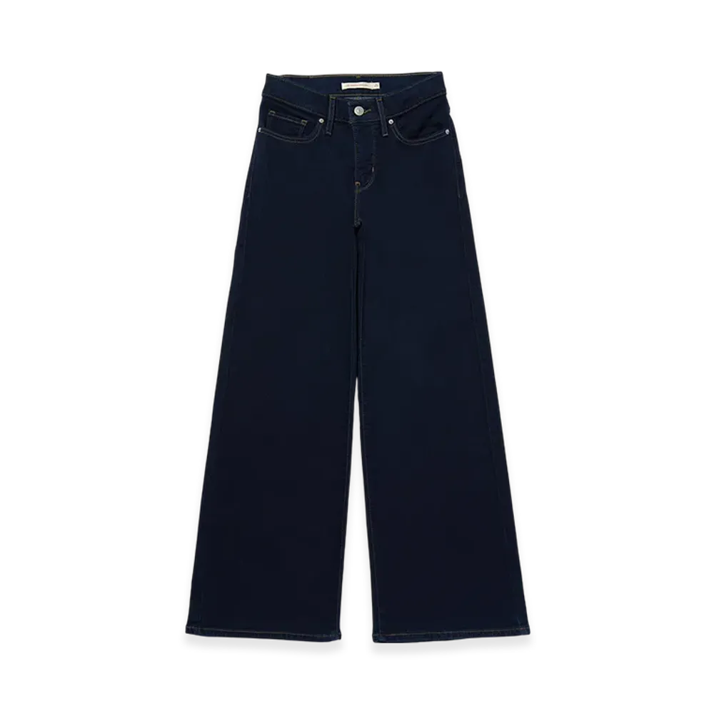 Levi's 318 Shaping Wide Leg Jeans "Dark Indigo"