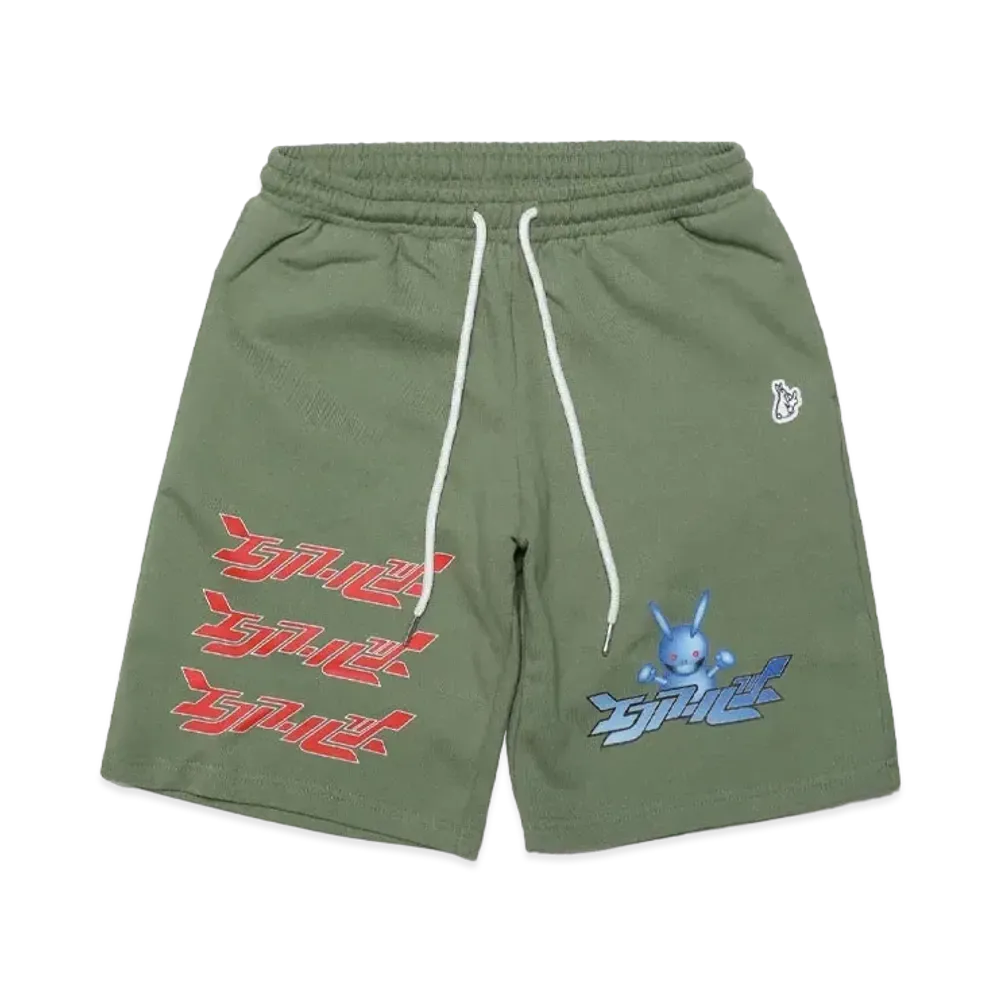 FR2 Mecha Rabbit Sweat Short pants "Olive"