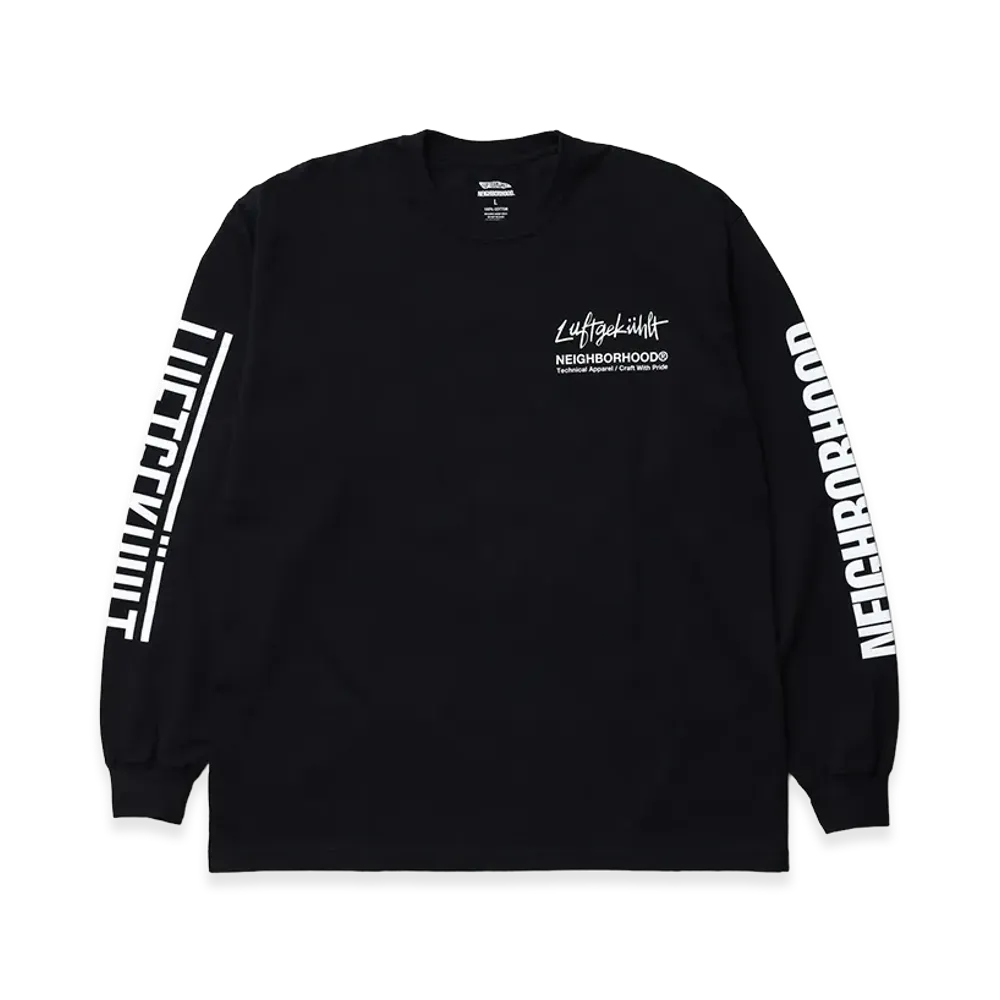 NEIGHBORHOOD x Luftgekuhlt LS Tee "Black"