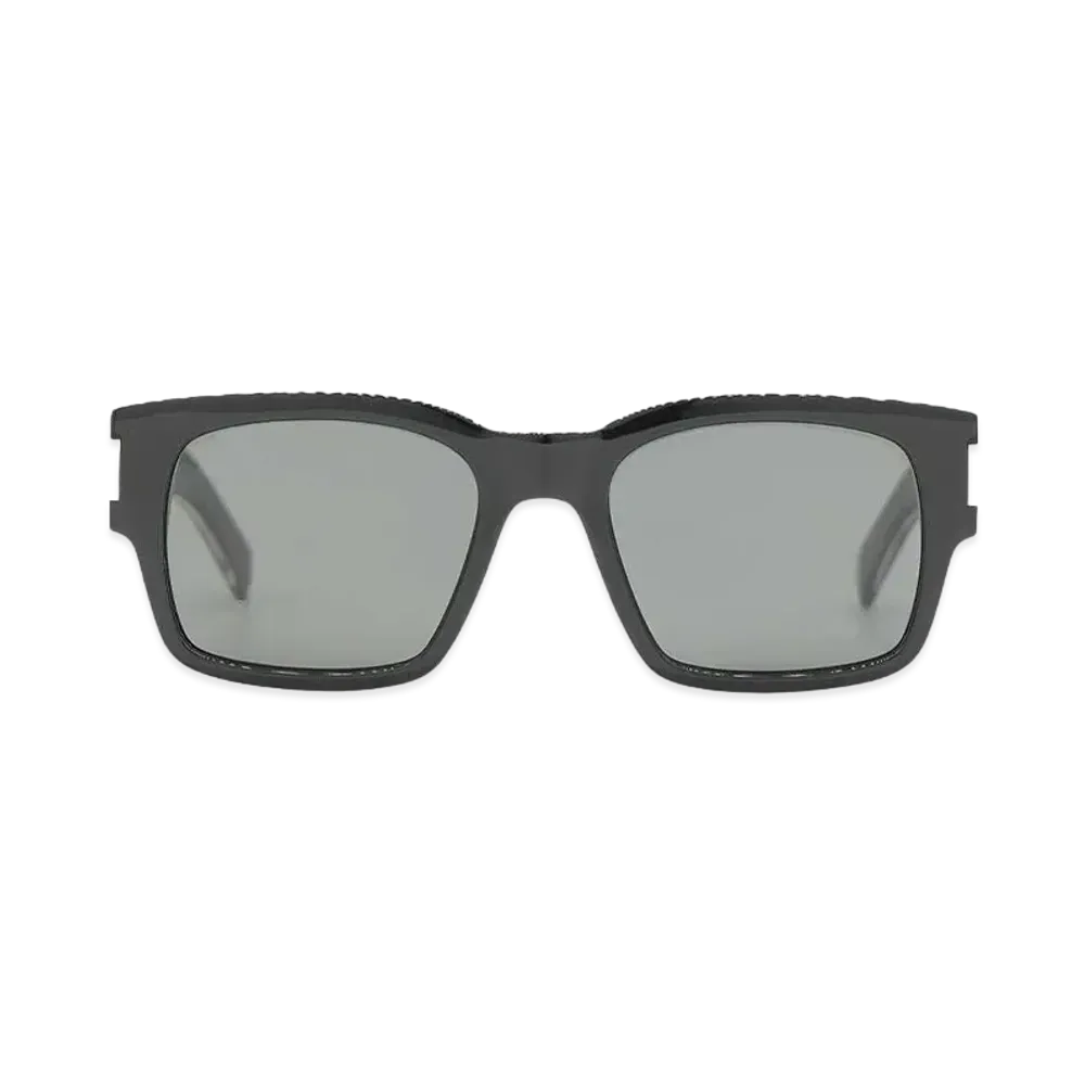 SAINT LAURENT SL 617-001 "Front: "Black" Temple: "Crystal" Lens: "Black"