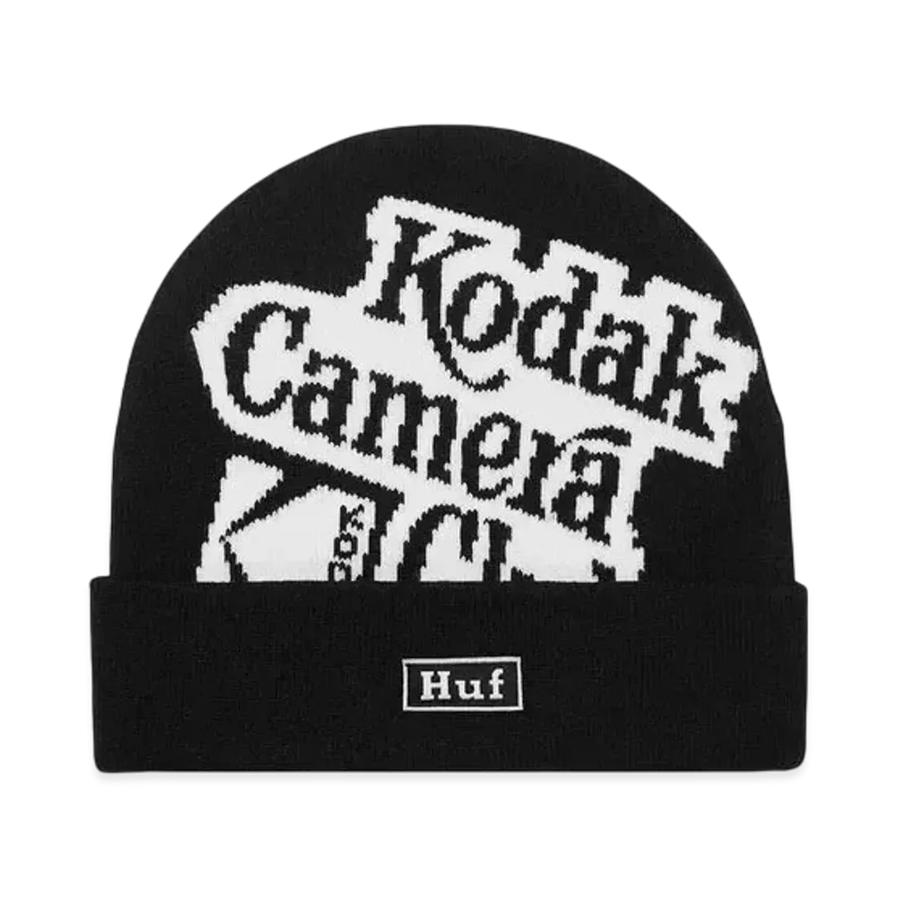 HUF x KODAK Camera Club Beanie "Black"