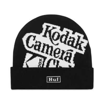 HUF x KODAK Camera Club Beanie "Black"