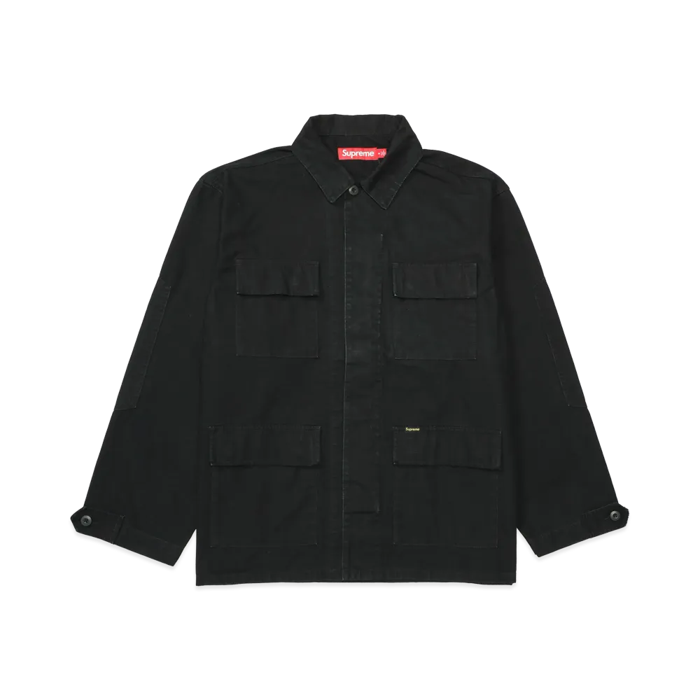 Supreme Ripstop BDU Shirt Jacket "Black"