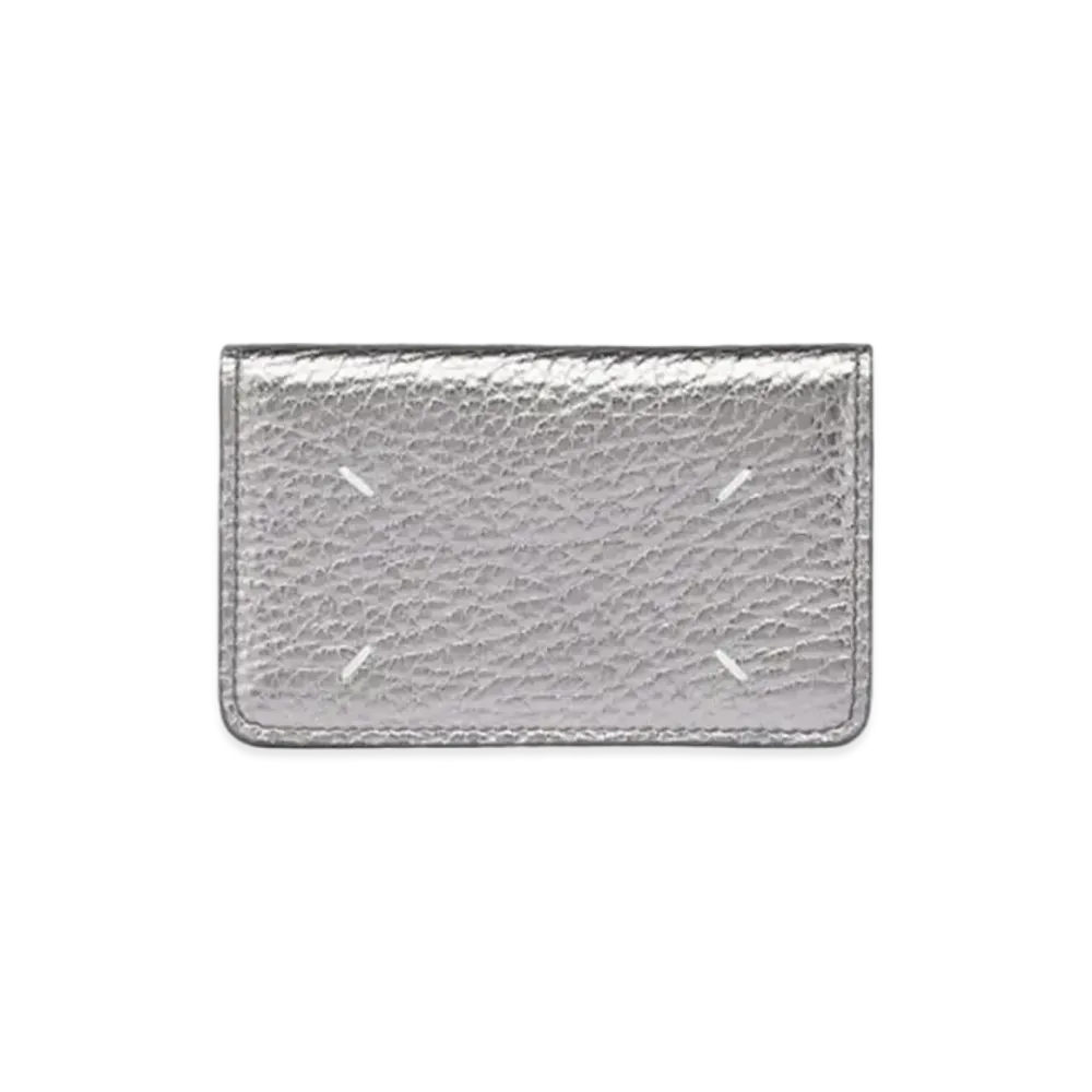 Maison Margiela Four Stitches Card Holder "Metallic Grey"