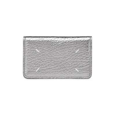 Maison Margiela Four Stitches Card Holder "Metallic Grey"
