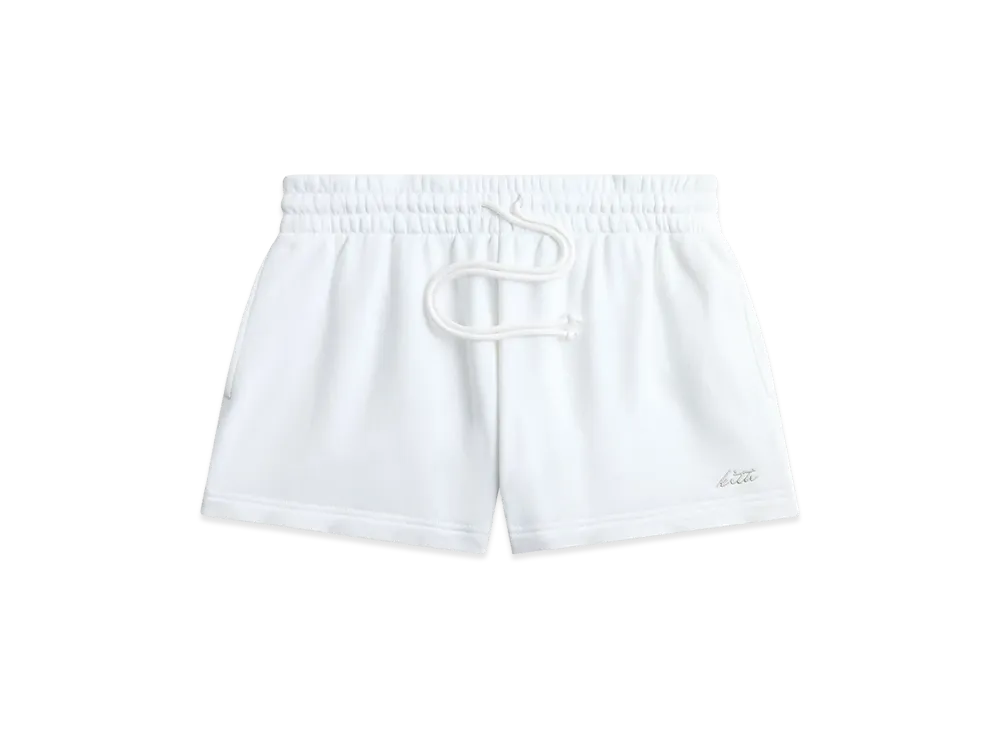 Kith Women's Lorah Micro Sweatshort "White"