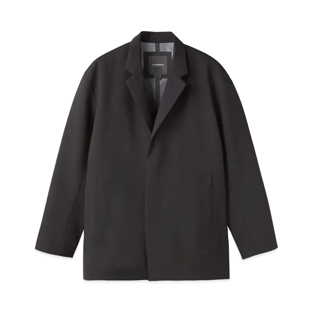 DESCENTE Allterrain Hard Shell Wool Tailored Jacket "Black"
