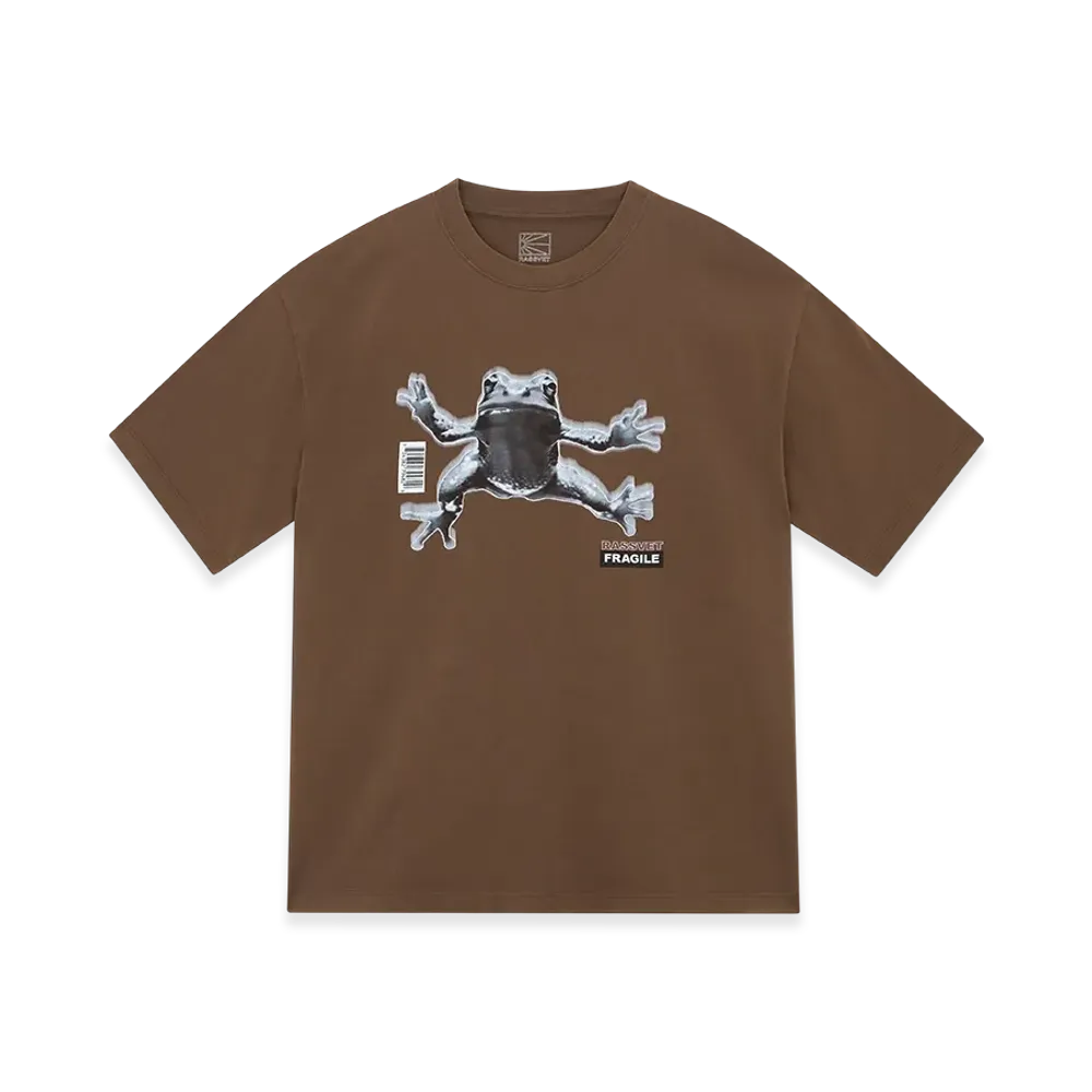 RASSVET Fragile Tee "Brown"