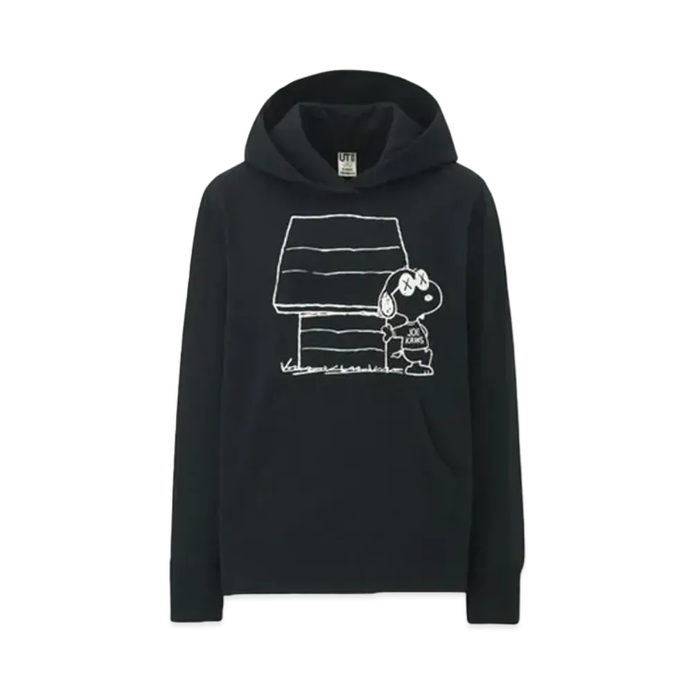 Uniqlo x KAWS x Peanuts Joe Kaws Doghouse Hoodie "Black"
