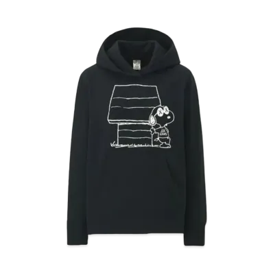Uniqlo x KAWS x Peanuts Joe Kaws Doghouse Hoodie "Black"