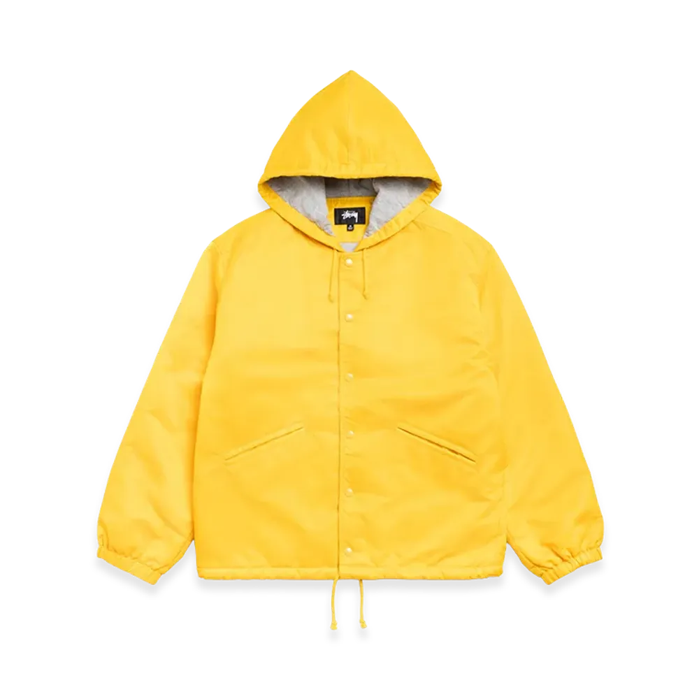 Stussy Hooded Coaches Jacket "Yellow"