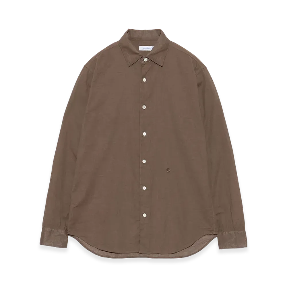 nanamica Classic Fit Shirt "Brown"