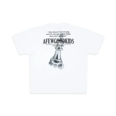 A FEW GOOD KIDS Chess Tee "White"