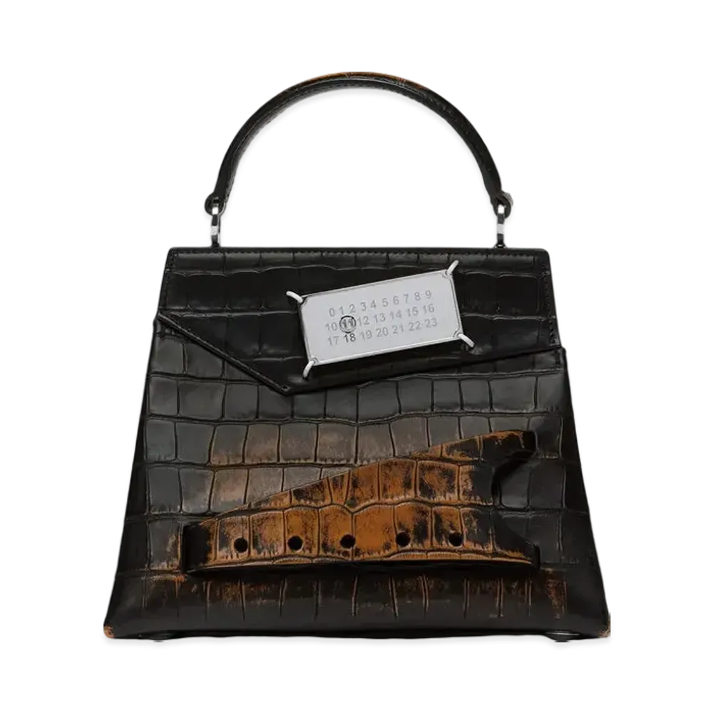 Maison Margiela Snatched Handbag Small "Black/Brown"