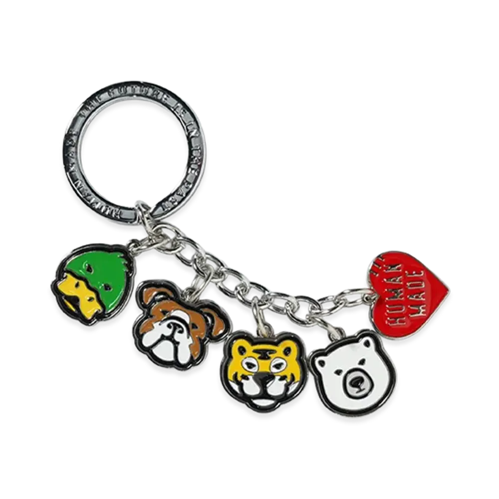 HUMAN MADE Animal Head Keycharm "Red"