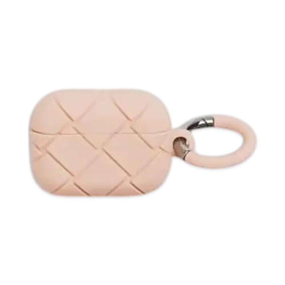 Bottega Veneta Tech Rubber Airpods Pro Hook Case "Cameo"