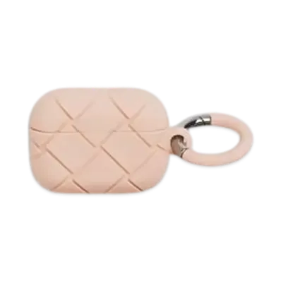 Bottega Veneta Tech Rubber Airpods Pro Hook Case "Cameo"