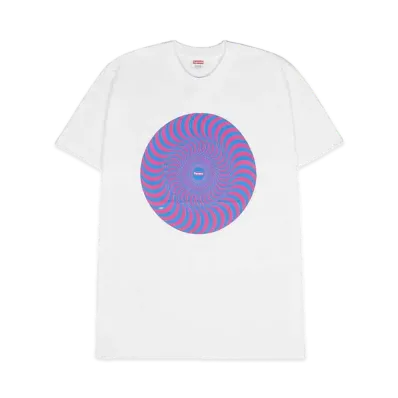 Supreme x Spitfire Classic Swirl T-Shirt "White"