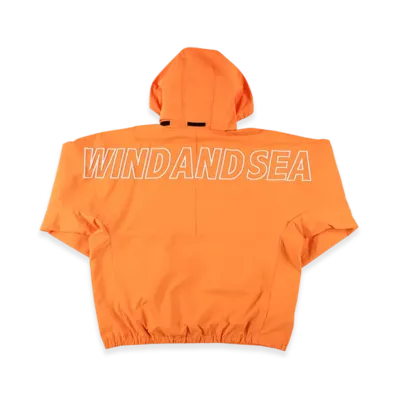 WIND AND SEA Big Logo Shell Parka "Orange"