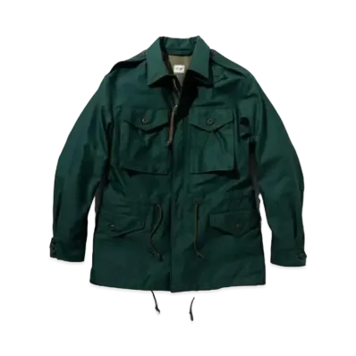 THE REAL McCOY'S COAT, MAN'S, COTTON WIND RESISTANT AGRESSOR "Green"