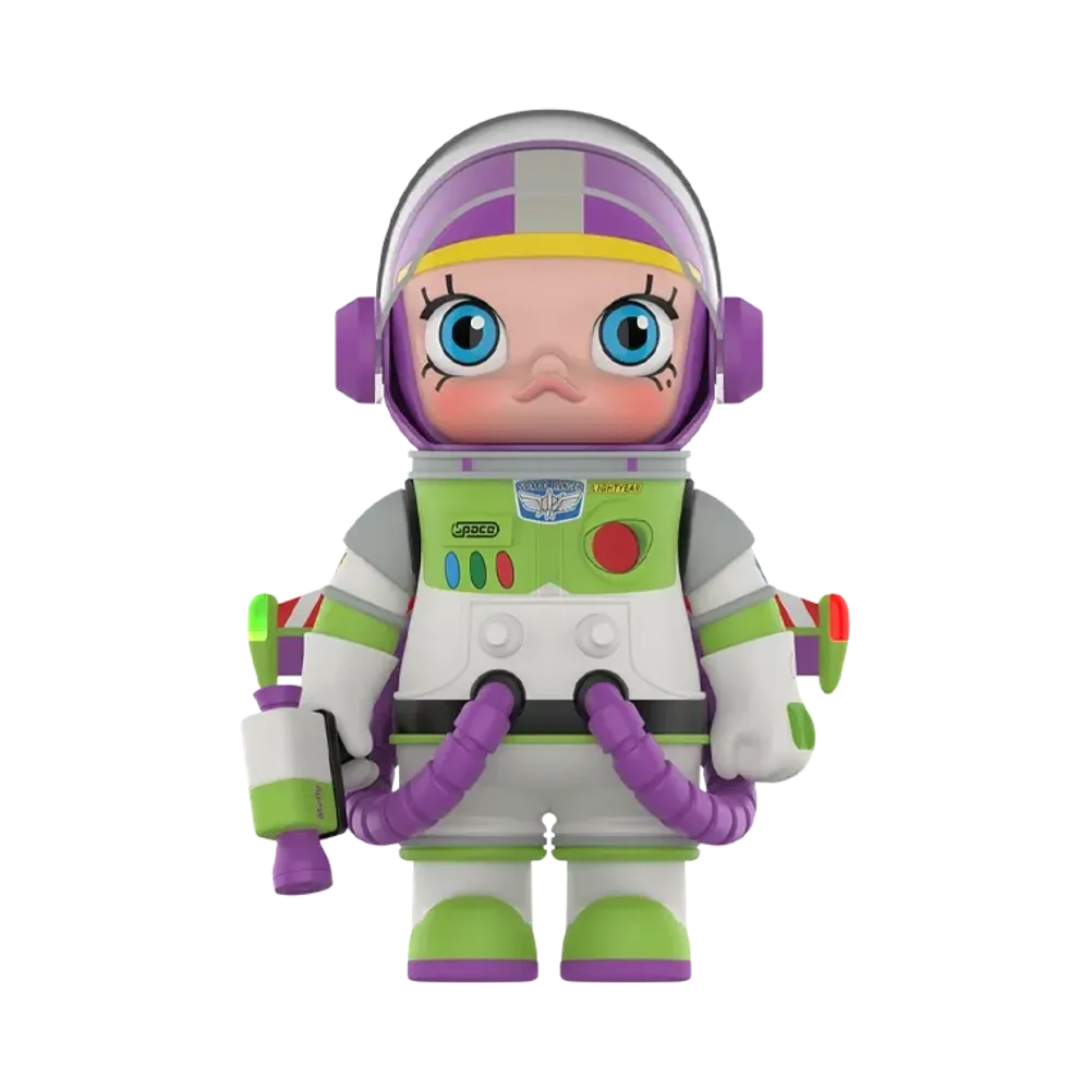 POP MART "MEGA COLLECTIONS" MEGA SPACE MOLLY 1000% BUZZ LIGHTYEAR