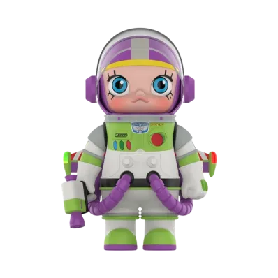POP MART "MEGA COLLECTIONS" MEGA SPACE MOLLY 1000% BUZZ LIGHTYEAR