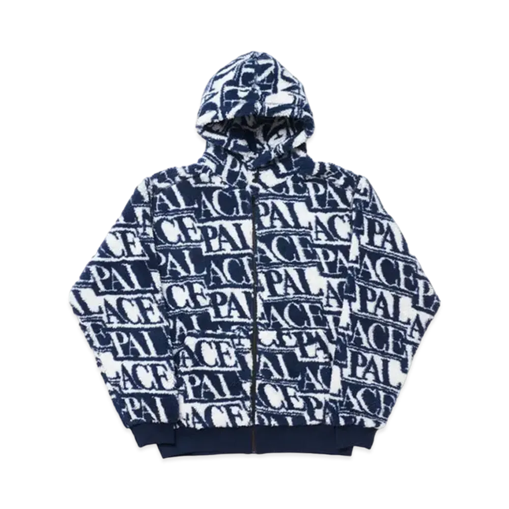 PALACE J-Ard Fleece Jacket "Navy"