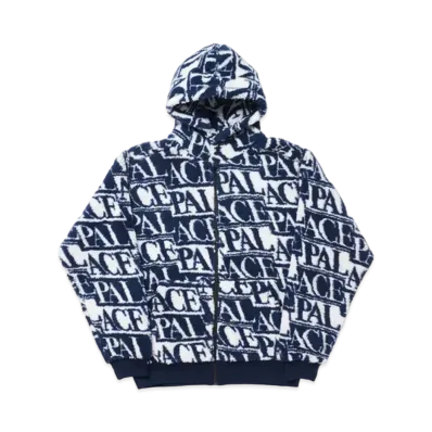 PALACE J-Ard Fleece Jacket "Navy"