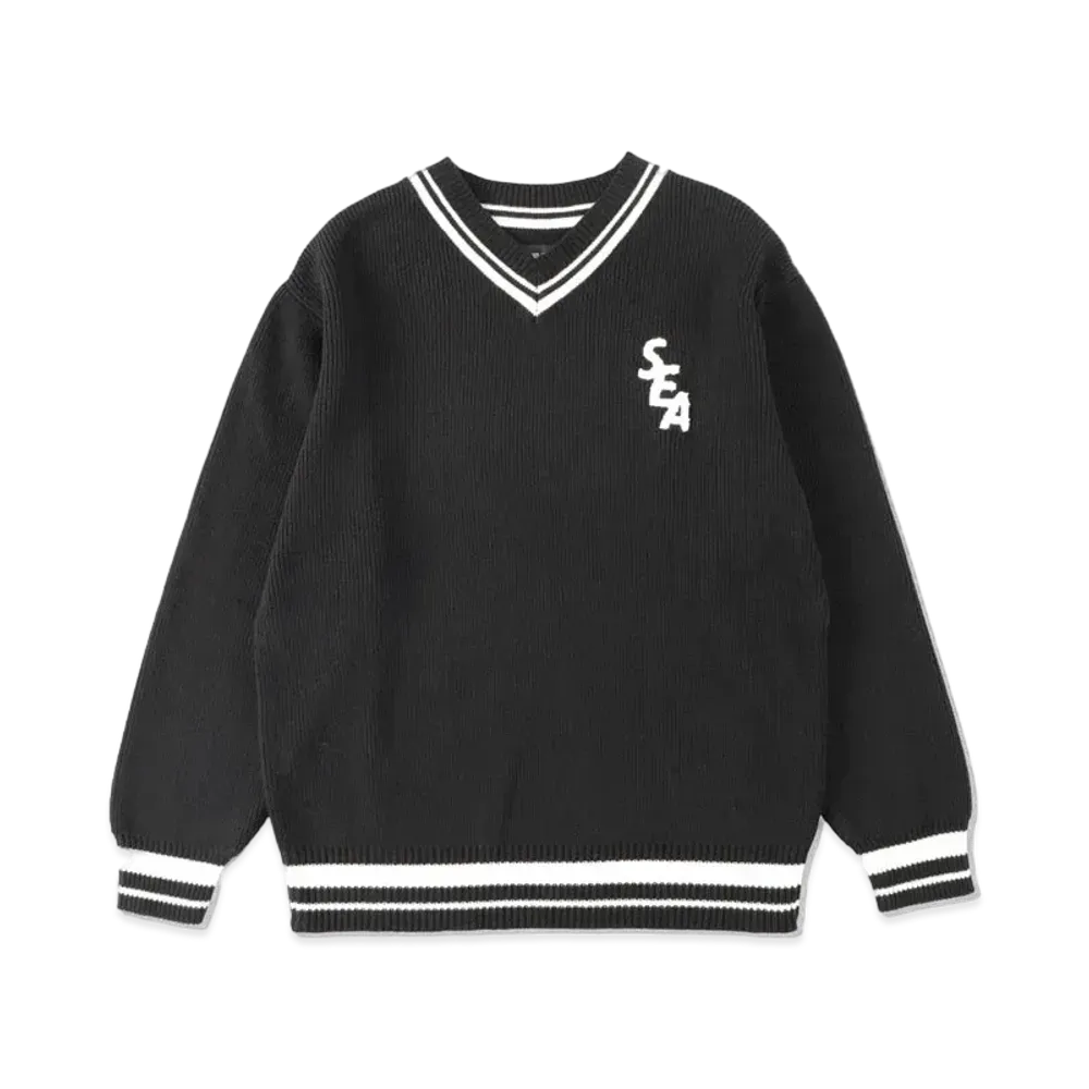WIND AND SEA Tilden Knit "Black"
