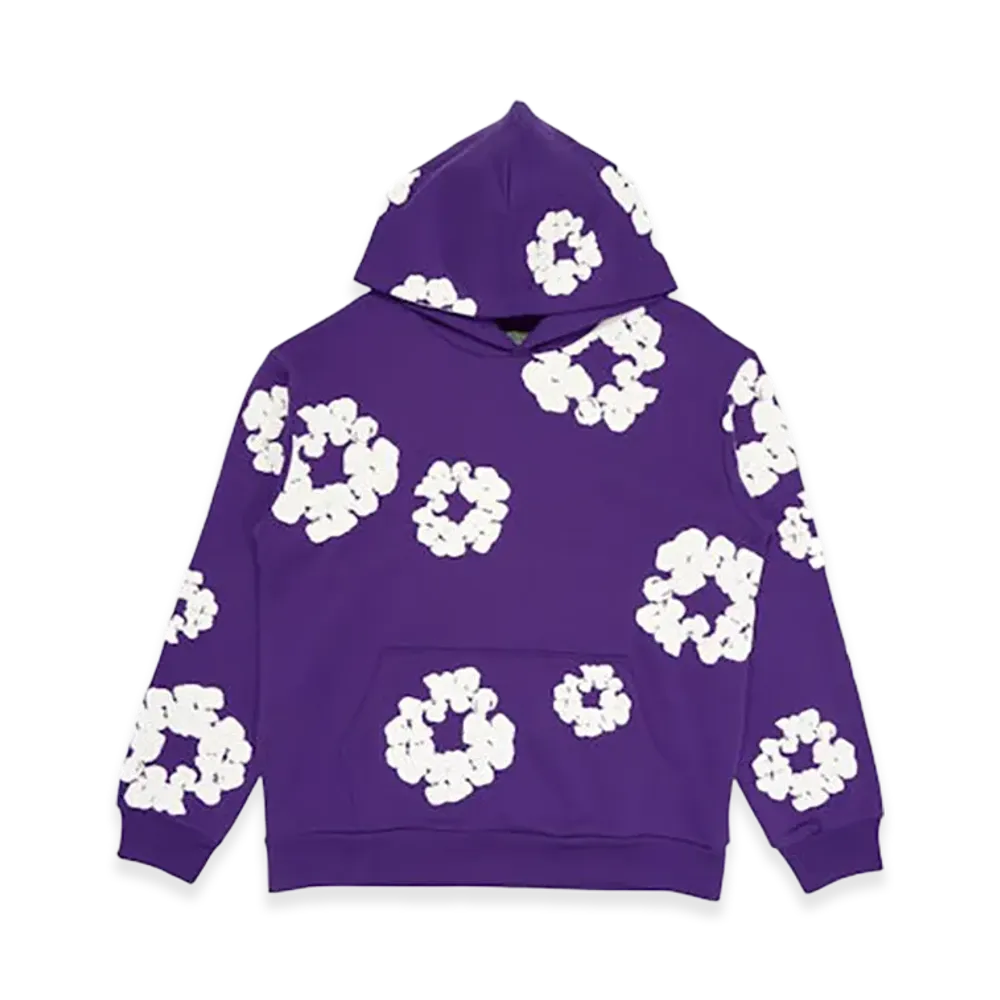 DENIM TEARS The Cotton Wreath Sweatshirt "Purple"
