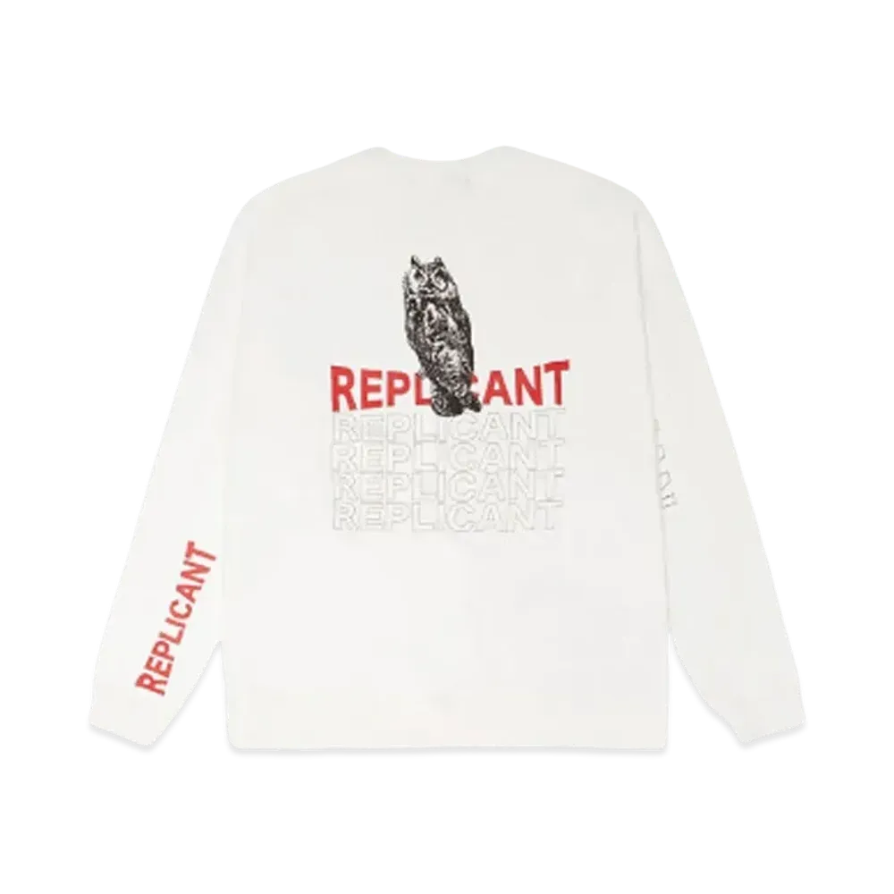 iroquois OWL SWEATSHIRTS "WHT"