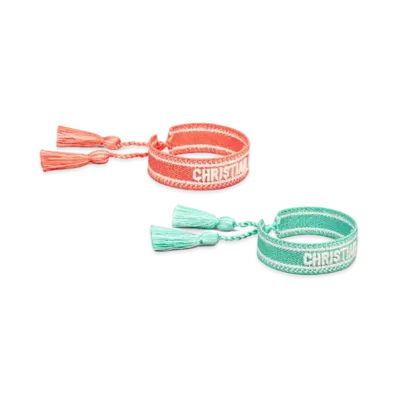 Dior Dioriviera Christian Dior Bracelet Set "Aquamarina/Coral"
