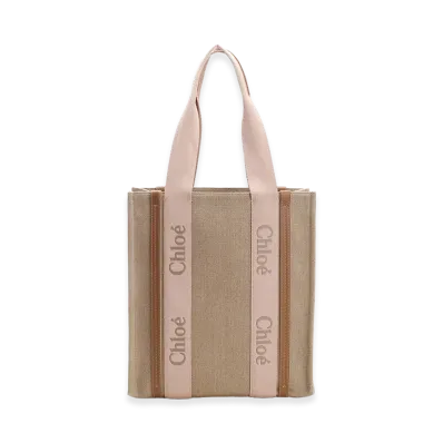 Chloe Women's Woody Tote Bag "Beige"