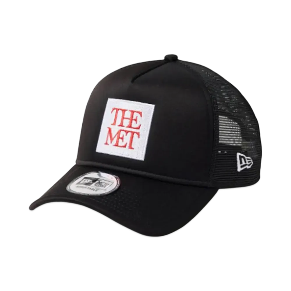 NEW ERA x The Met 9Forty A-Frame Tracker "Black"