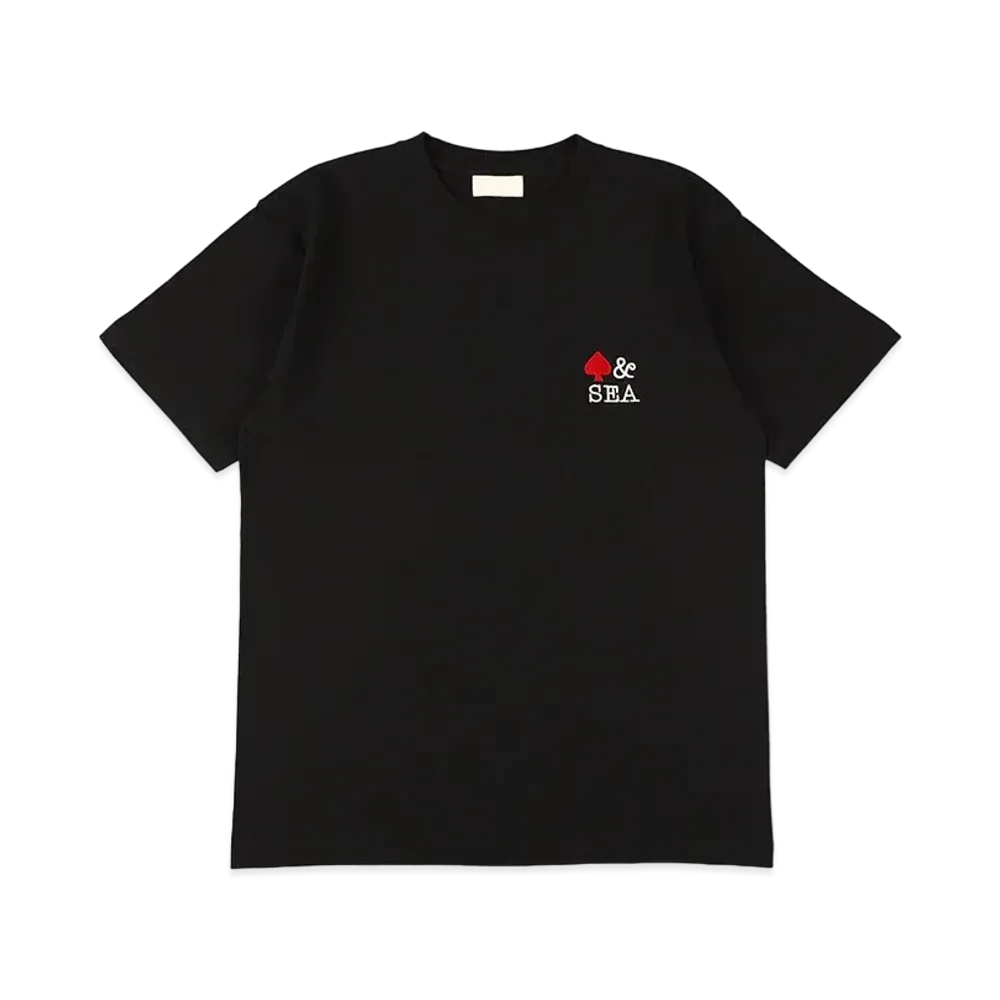 WIND AND SEA Logo Tee(Spade) "Black"