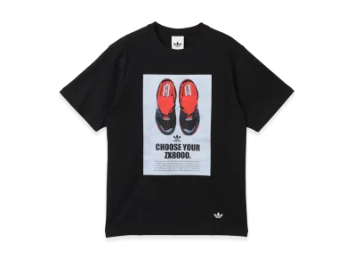 adidas x atmos ZX8000 Predator Tee "Black"