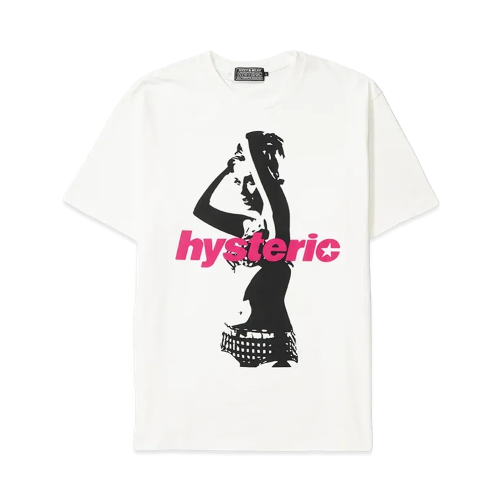 HYSTERIC GLAMOUR Hysteric Armpits T-Shirt "White"