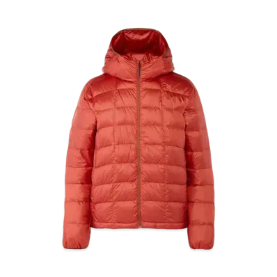 Goldwin Partex Quantum Light Down Hoodie (Unisex) "Last Orange"