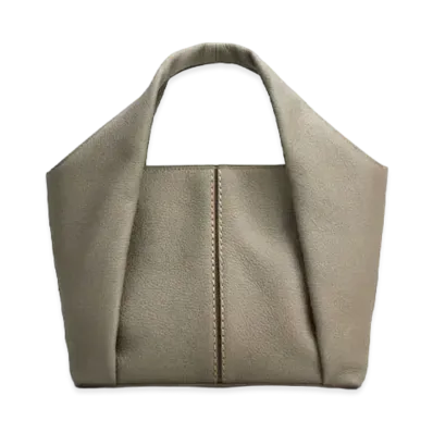 TOD'S Shirt Shopping Bag Mini "Grey"