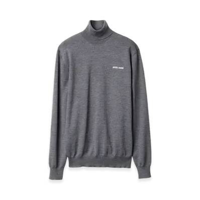 MIU MIU Women's Wool Sweater "Slate Grey"