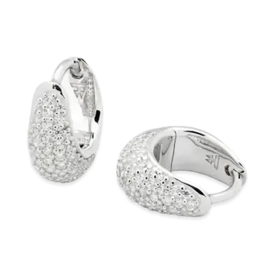 TOMWOOD Ice Huggies Pave "Silver"