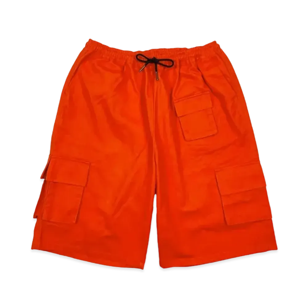 9090 Cargo Half Pants "Orange"