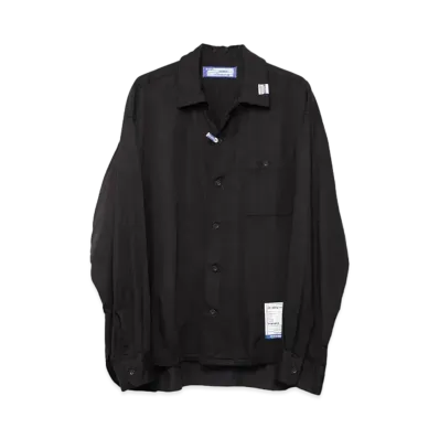 Maison MIHARA YASUHIRO Satin Shirt "Black"