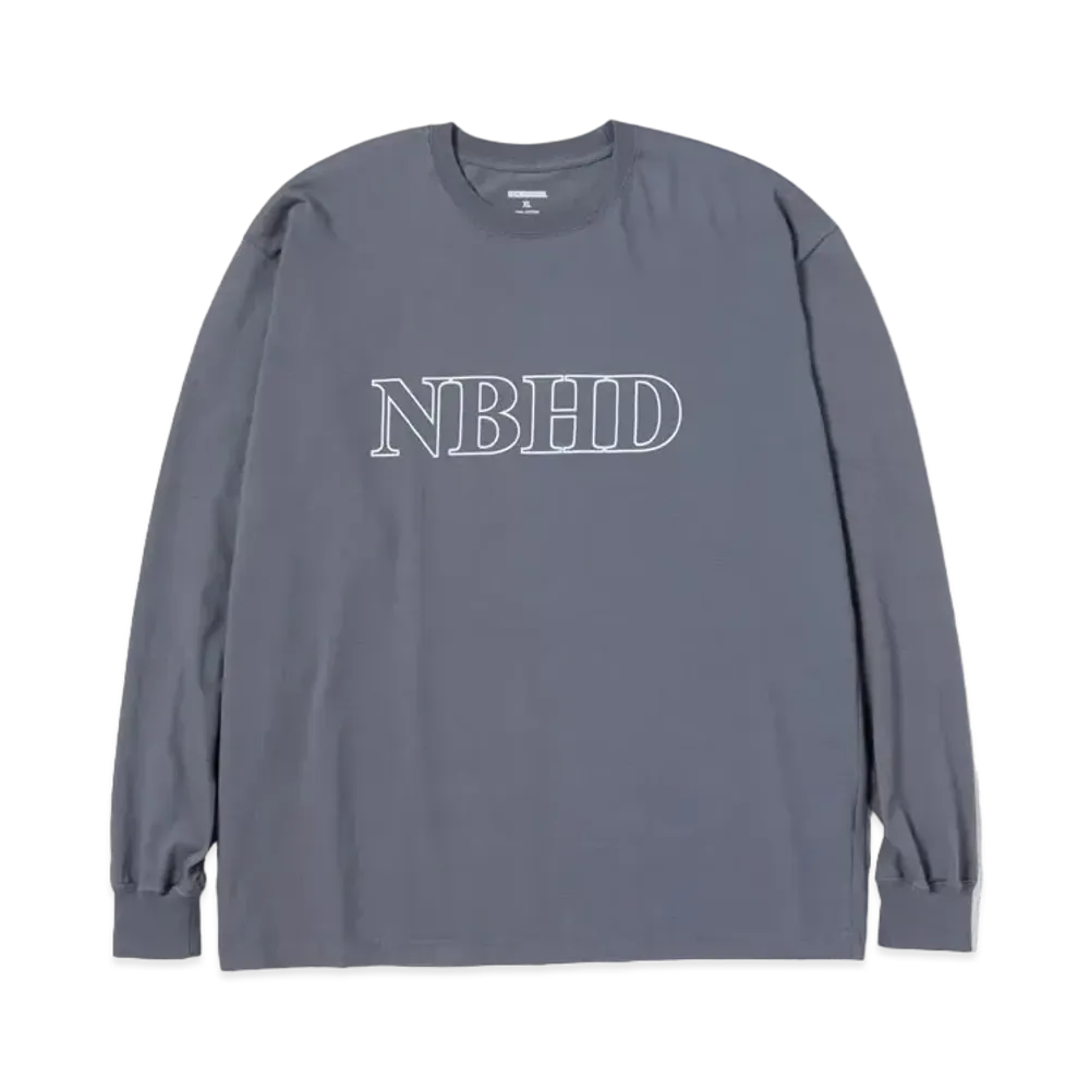 NEIGHBORHOOD NH . Tee LS-4 "Gray"